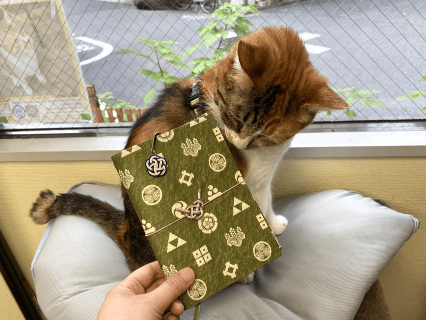 Japanese paper Notebook and Mizuhiki Belt Bookmark Workshop - Learning Three Mizuhiki Knots