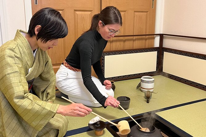 Japanese Tea Ceremony at Private Home in Yokohama, suburban Tokyo - Learning how to be a guest