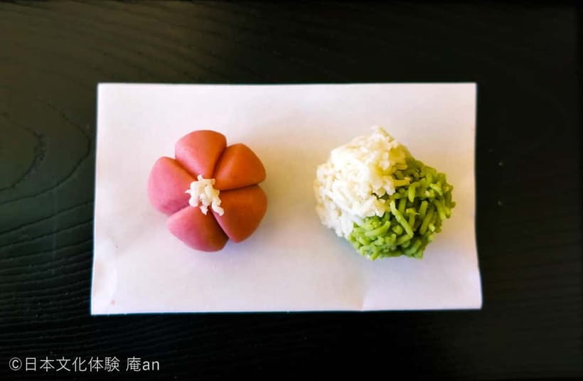 Japanese Traditional Sweets making - The 65-minute schedule, step by step