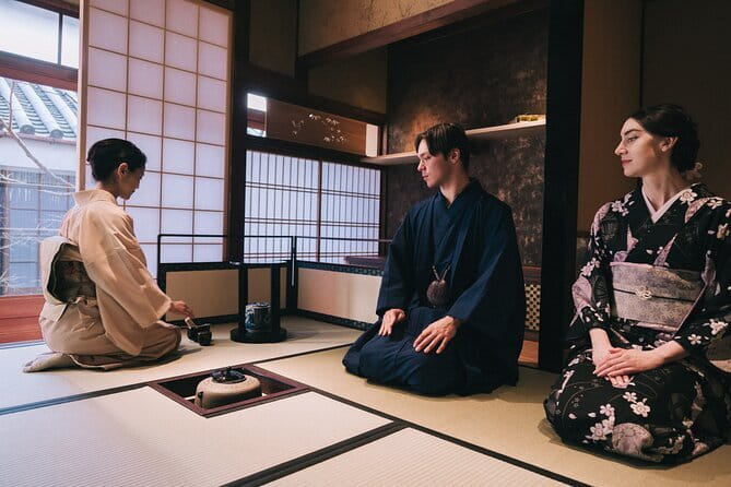 Kimono Tea Ceremony Experience at Kyoto Oritzuruya, Nishiki - Choosing a kimono near Nishiki Market
