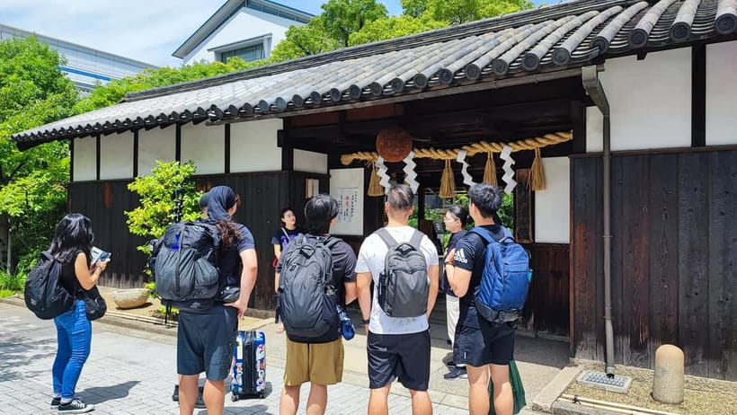 Kobe: Guided Sake Breweries Tour with Tastings - A 15-minute stop at Okage Tofu-an