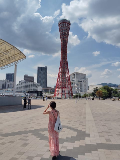 Kobe: Kobe City Highlights Guided Tour - Shrine, Port, Tower - Port Tower, with the choice to go up