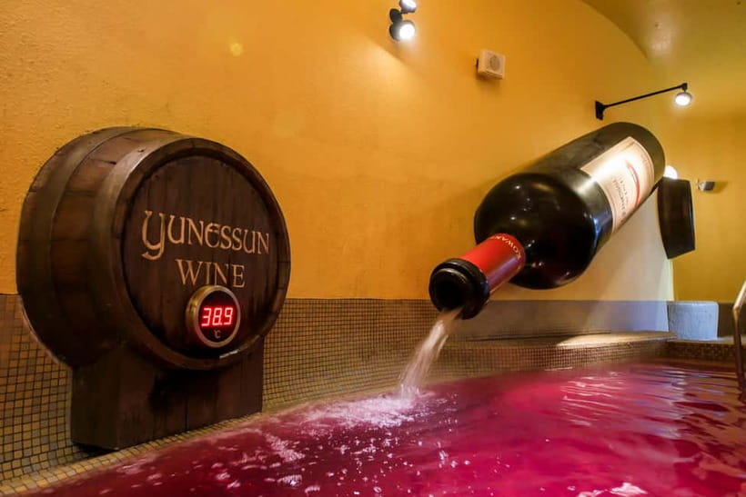 Kowakien Yunessun Hot Springs Entry Ticket - The swimsuit zone: pools, baths, and playful water