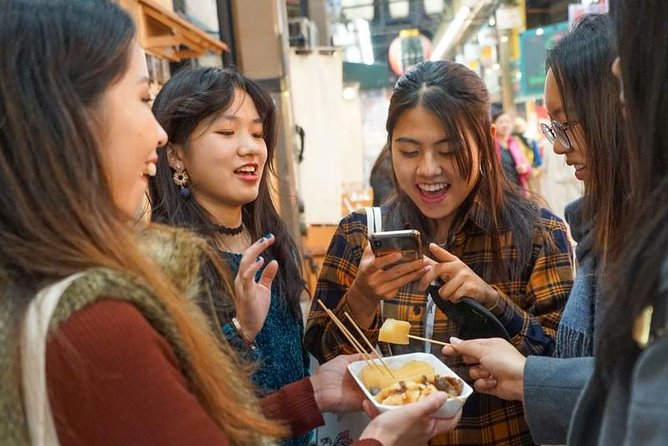 Kuromon Market Food Walking Tour in Osaka (6 stops, 6 tastes) - Namba, Comedy, and Osaka’s Local Character
