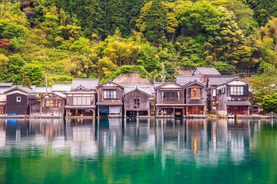 Kyoto Amanohashidate,Ine Bay Trip with Optional boat/Ropeway - Chionji Temple and its fan-shaped fortunes