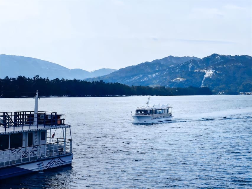 Kyoto: Amanohashidate Ine Funaya Tour - The schedule includes a less memorable lake-side stop