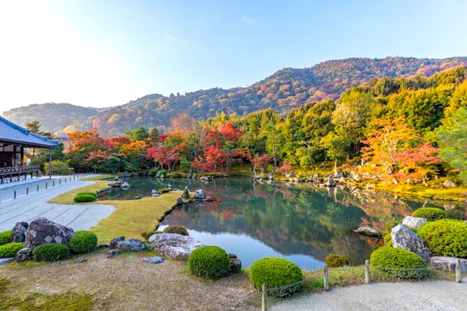 Kyoto: Arashiyama Bamboo, Temple, Matcha, Monkeys & secret spots - Tenryu-ji, koi ponds, and Zen design