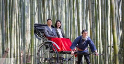 Arashiyama Customized Rickshaw Tour & Bamboo Forest