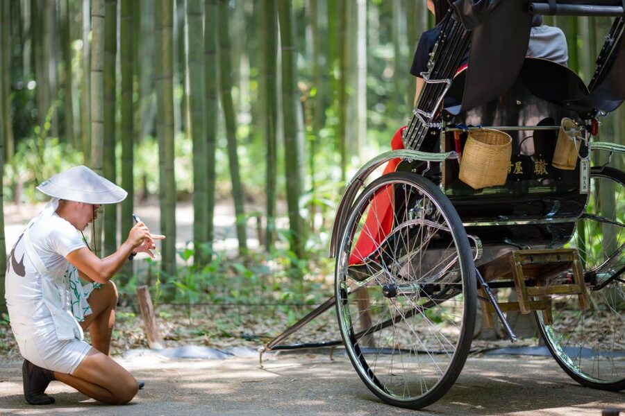Kyoto: Arashiyama Customized Rickshaw Tour & Bamboo Forest - Rakushisya, Nison-in, and the Quieter Side Streets