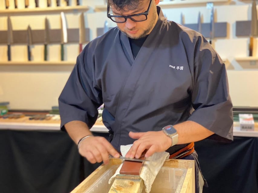 Kyoto: Beginner Knife Sharpening & Handle Fitting Workshop - English instruction and a very small group