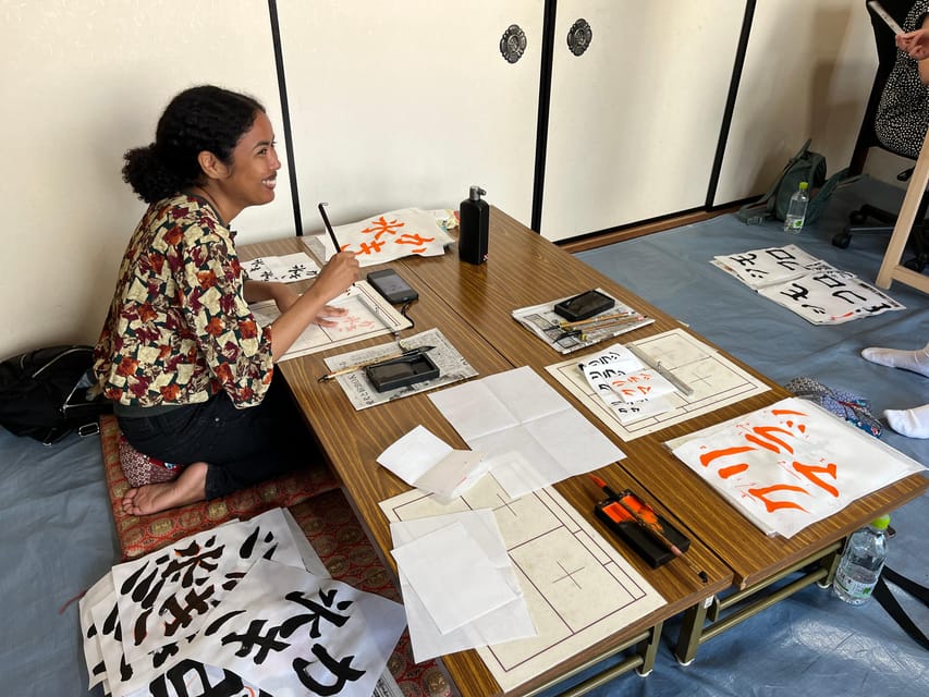 Kyoto: Calligraphy class at Buddhist temple in city center - Is $55 a fair price?