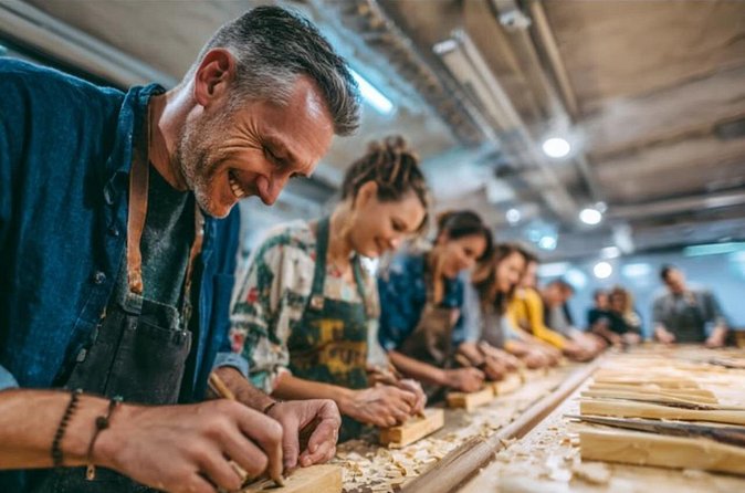 Kyoto : Chopsticks Making Workshop in Gion with Engraving Option - Sanding for comfort and balance