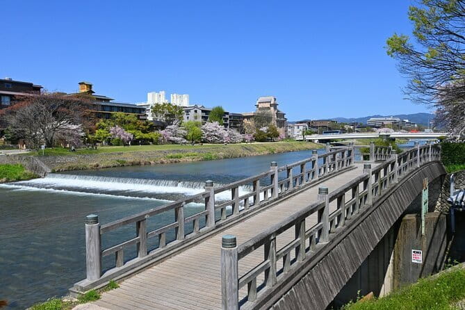 Kyoto E-Bike Tour of Hidden Gems, Backstreets and Temples - Shimogamo Shrine reaches into an older Kyoto
