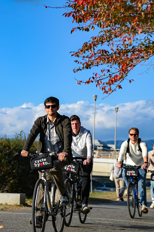 Kyoto: Full Day Bike Tour - Sanjo Arcade and Shinsen-en add everyday Kyoto