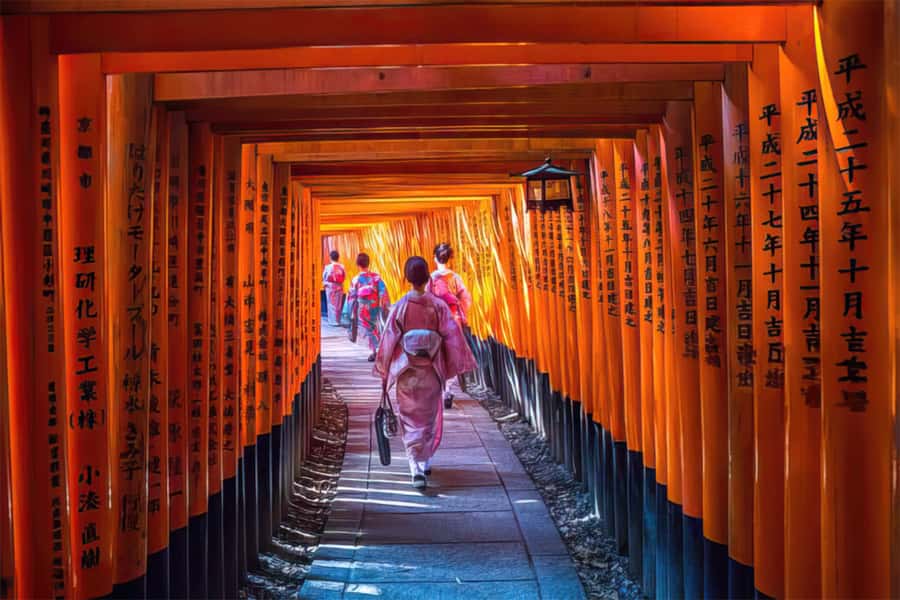 Kyoto: Fushimi, Arashiyama - Bamboo, Monkey, Torii & Secrets - Starting among Fushimi Inari’s thousands of gates