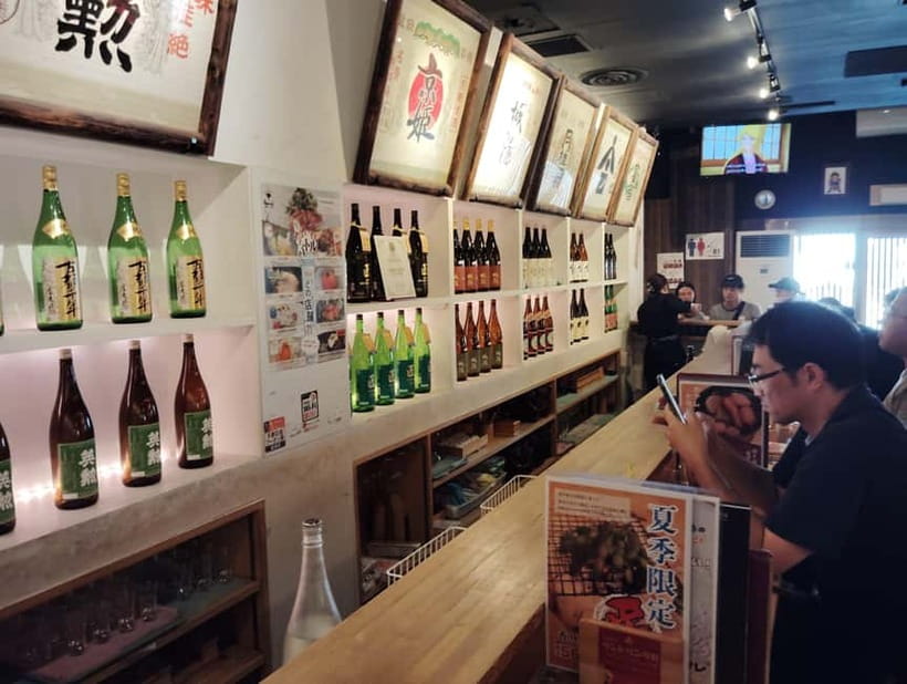 Kyoto: Fushimi Sake Brewery Tour - 18 Tastings in 2.5 Hours - The main tasting at Fushimi Saka Gura Kouji