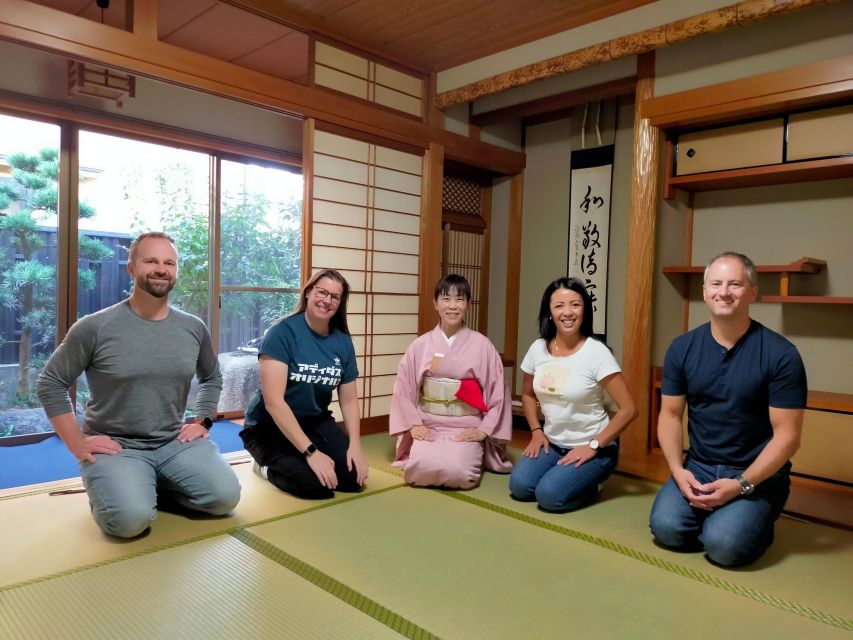 Kyoto Fushimiinari:Wagashi Making & Small Group Tea Ceremony - A calm Kyoto lesson near Fushimi Inari