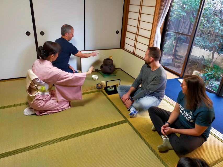 Kyoto Fushimiinari:Wagashi Making & Small Group Tea Ceremony - Watching matcha become a ceremony