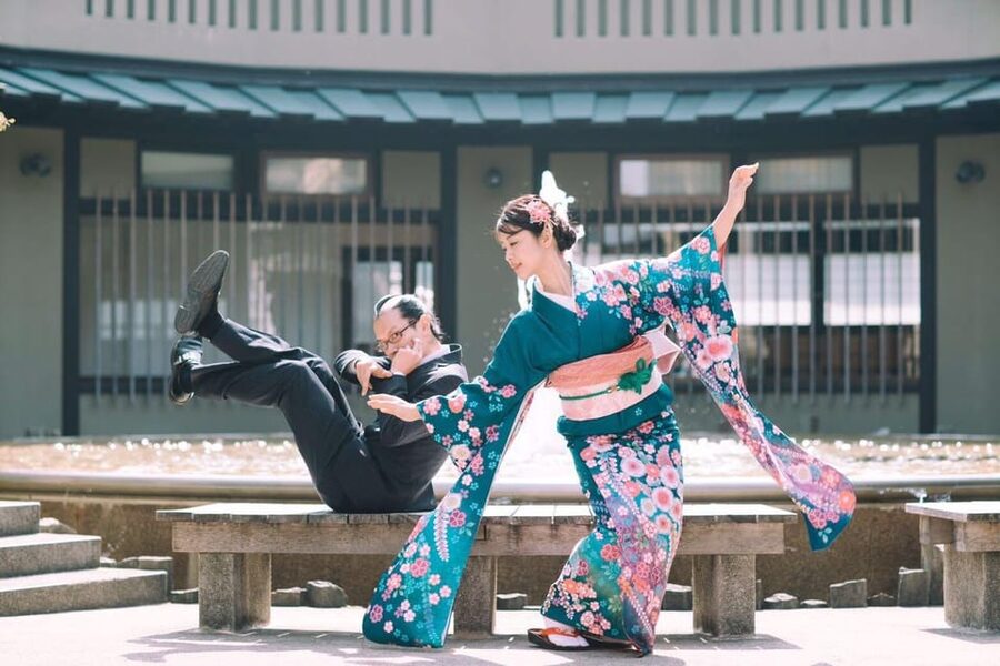 Kyoto Gion Kiyomizudera Kimono Yukata Hairstyle | Photoshoot - Gion, Yasaka Shrine, and Ishibei Koji