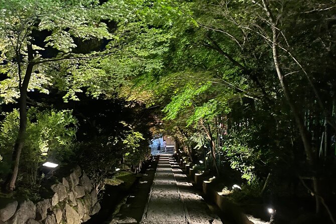 Kyoto: Gion Magical Night Walking Tour - Two quieter temple stops along the way