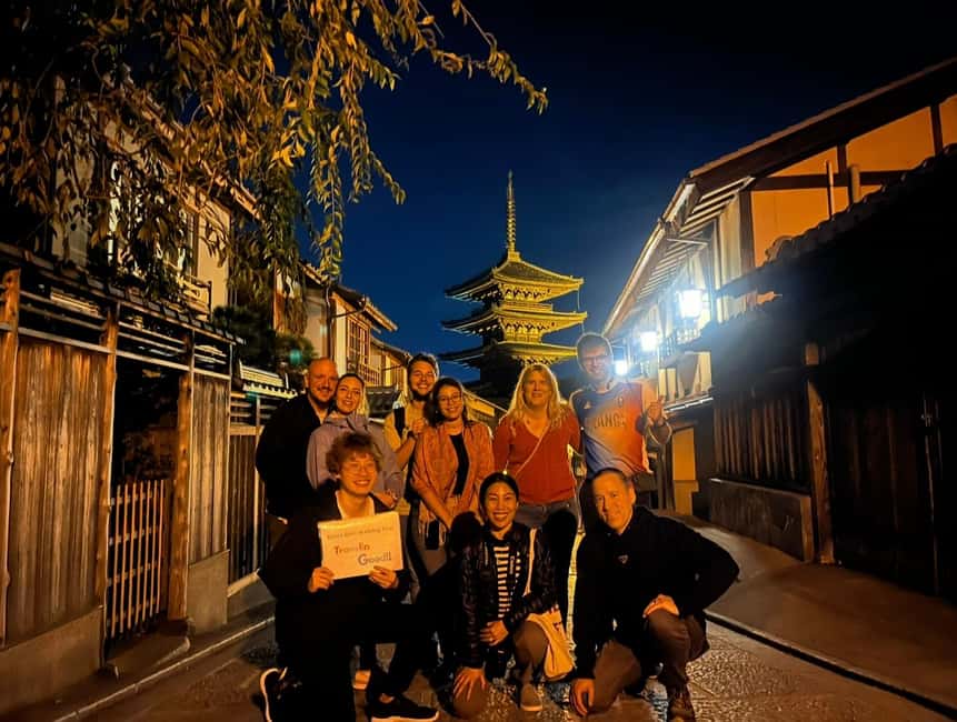 Kyoto: Gion Magical Night Walking Tour with Geisha Trivia - Hanamikoji and the world of geisha and maiko