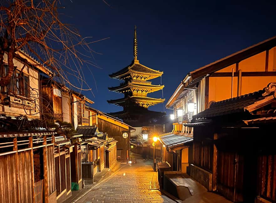 Kyoto: Gion Magical Night Walking Tour with Geisha Trivia - Matchmaking shrine and Kyoto’s spiritual side