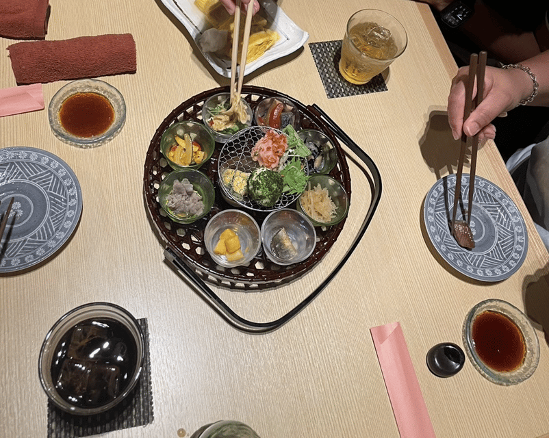Kyoto: Gion & Pontocho Food Tour with 13 Dishes - Practical details that affect your night