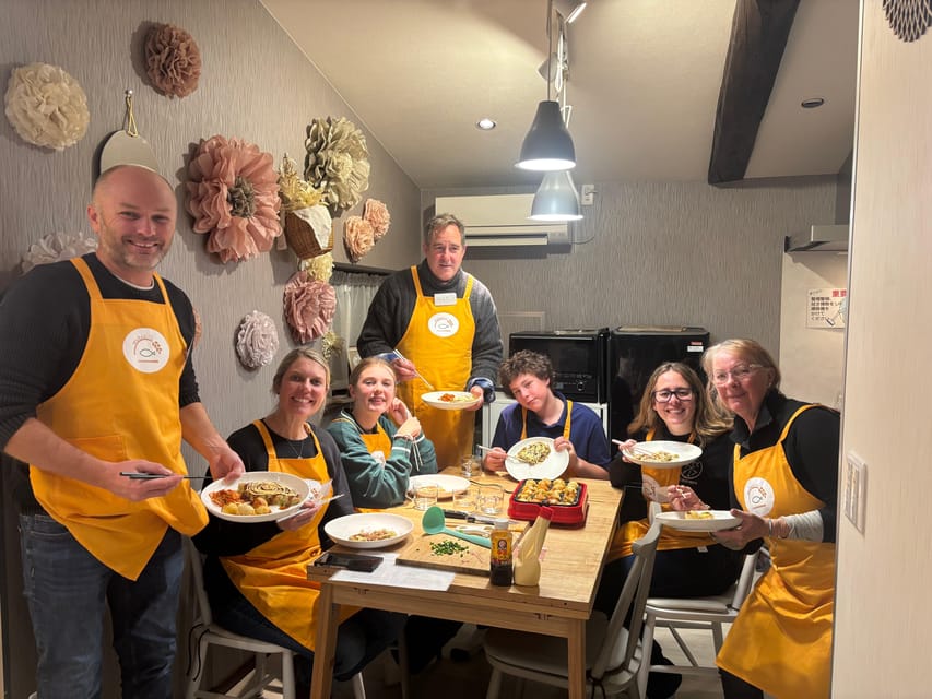 Kyoto: Hands-on Takoyaki and Okonomiyaki Cooking (1 Hour) - Dietary needs and booking notes