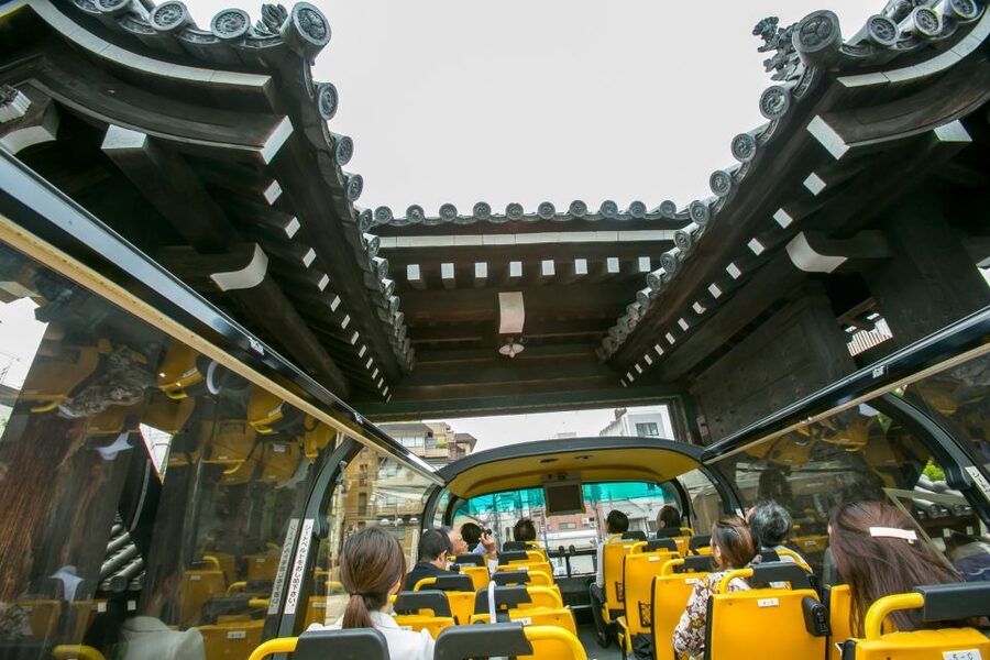 Kyoto: Hop-on Hop-off Sightseeing Bus Ticket - The western route: Nishihonganji to Kinkakuji
