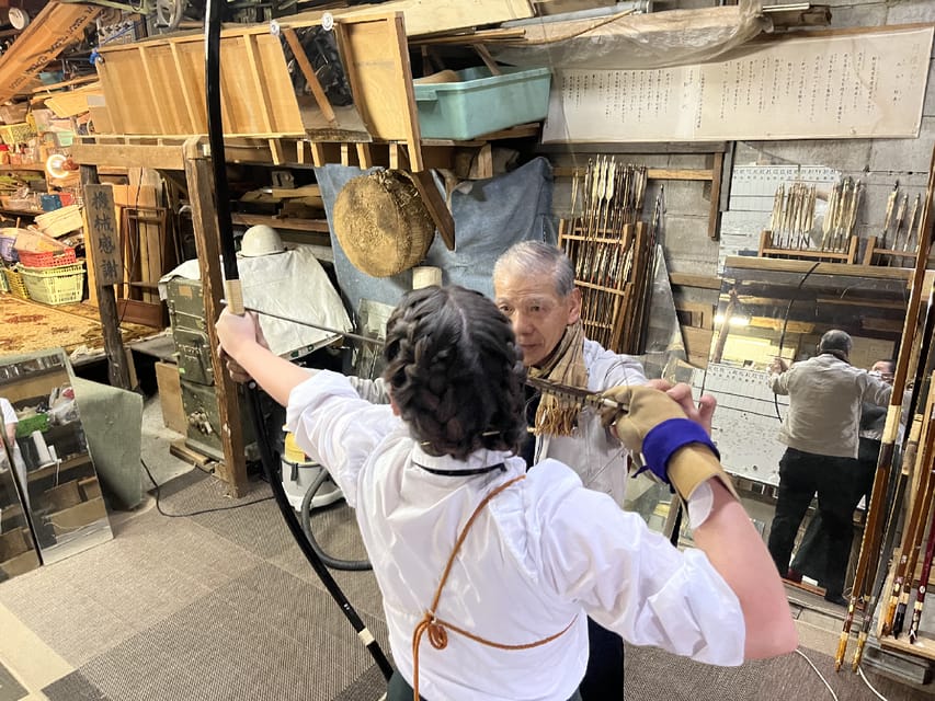 Kyoto: Japanese Archery Workshop with Experienced Instructor - Meeting Yamaguchi-sensei in a Four-Person Class