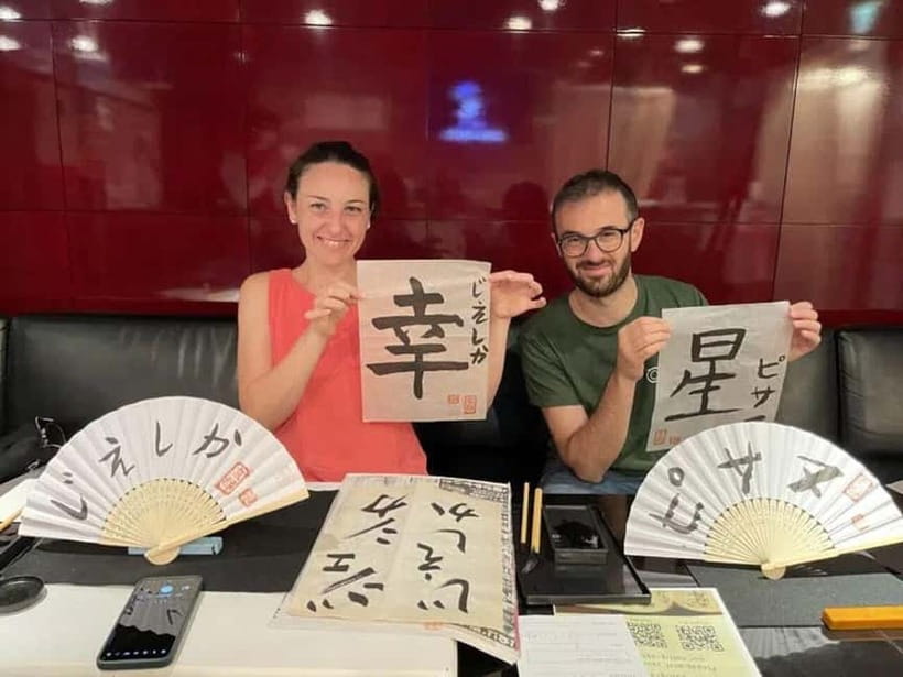 Kyoto: Japanese Calligraphy Class - A good fit for families and first-time learners