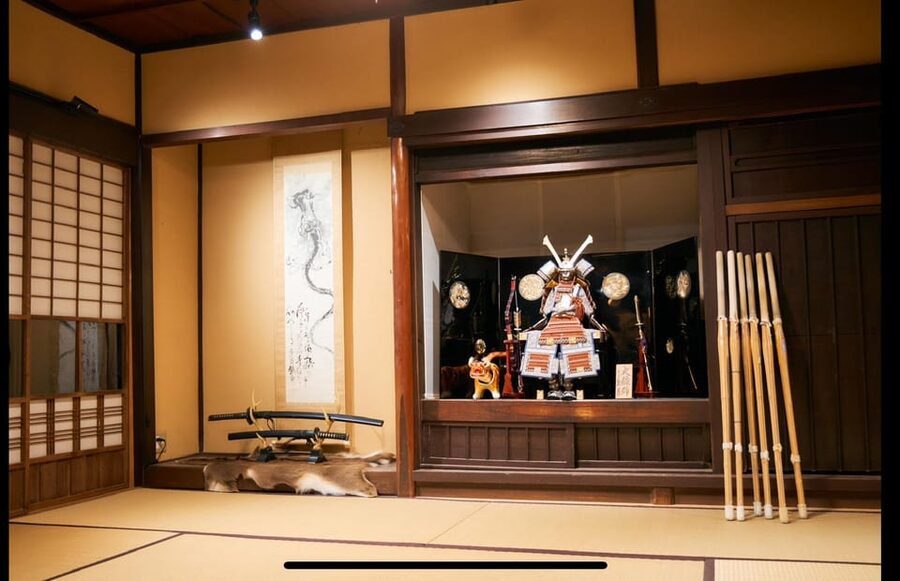 Kyoto: Kendo and Samurai Experience with Uniform and Gear - Changing into samurai training clothes