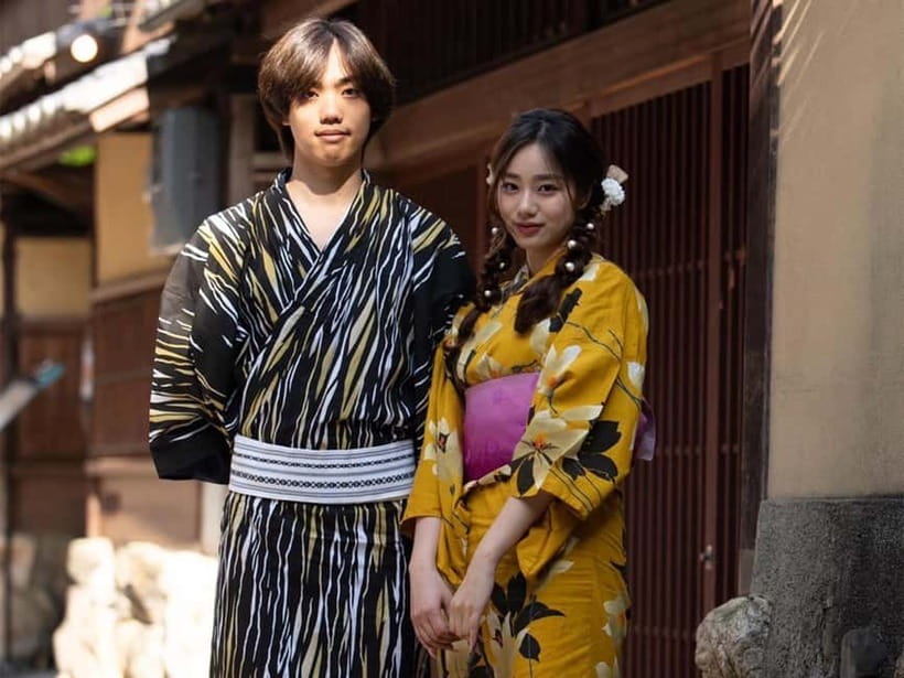 Kyoto Kimono Rental mimosa ｜Kimono/Yukata Rental Couple Plan - Kodaiji, Kiyomizu, and the streets between them