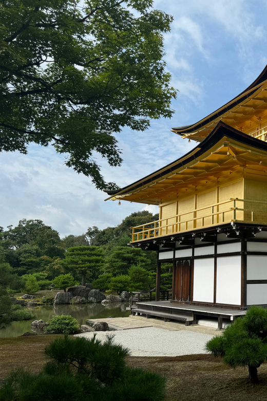 Kyoto: Kinkakuji, Golden Pavilion Guided Tour - The Golden Pavilion and Its Famous Reflection