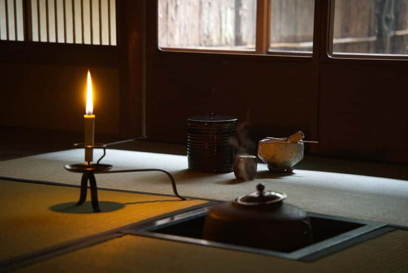 Kyoto: Mindful Tea Ceremony in 100-Year-Old Teahouse - A closing moment and a candle to take home