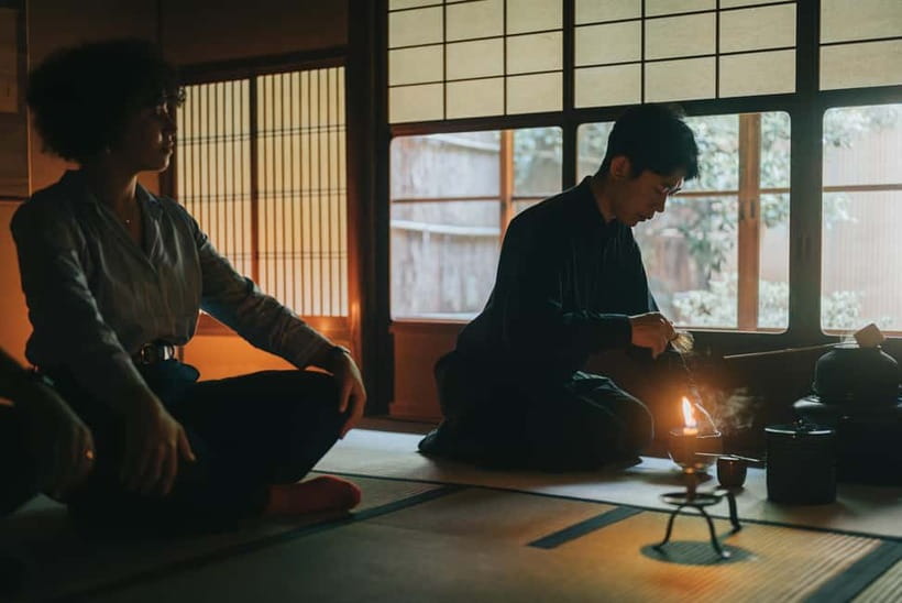 Kyoto: Mindful Tea Ceremony in 100-Year-Old Teahouse - Arriving at Oboro and settling in
