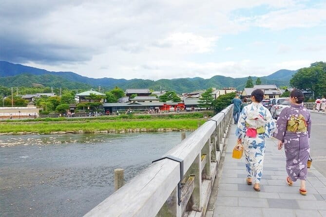 Kyoto & Nara Private Tour from Osaka Kyoto Hotel Pick-up - Arashiyama’s bamboo and kimono pillars