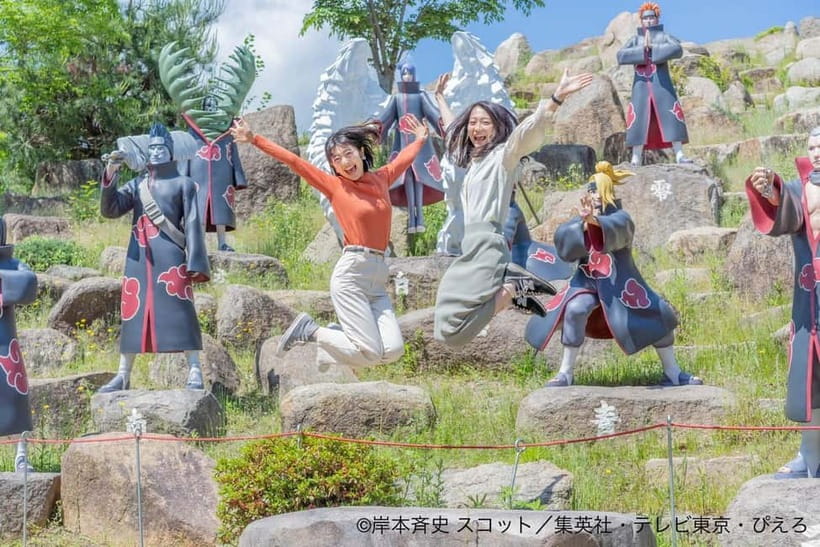 Kyoto: Naruto & Boruto at Nijigen no Mori Entry & Transfer - Lunch at Ramen Ichiraku