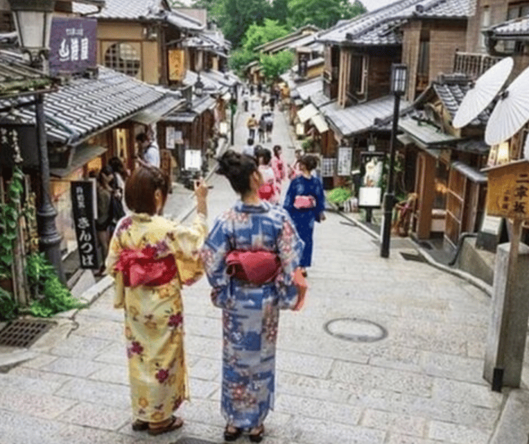 Kyoto: Private Highlights Tour with Guide and Luxury Vehicle - Arashiyama begins with bamboo, gardens, and a hillside view