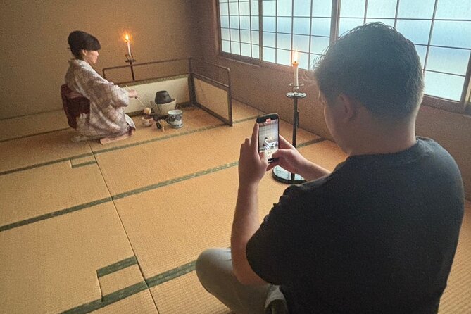 Kyoto Private Tea Ceremony at a Japanese Inns - Watching the tea ceremony as a welcomed participant