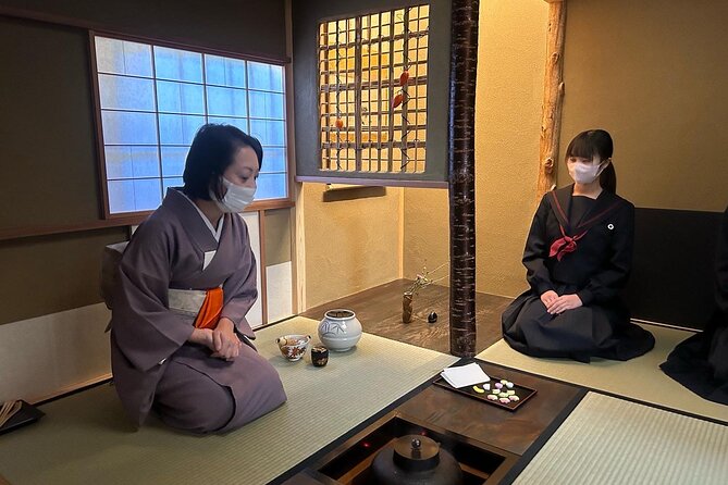 Kyoto Private Tea Ceremony with Tea Master at Home - Preparing matcha with a bamboo whisk