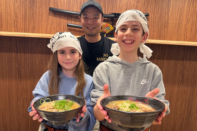 Kyoto Ramen Spoon Painting & Michelin Cooking Class - Spoon painting turns lunch into a keepsake