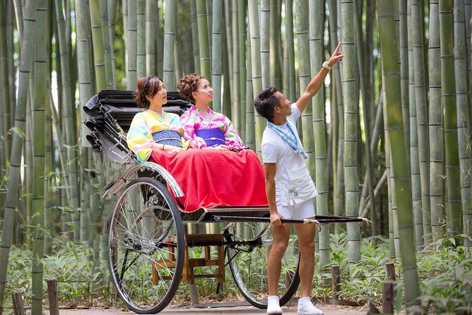 Kyoto Sagano Insider: Rickshaw and Walking Tour - The rickshaw ride through the bamboo forest