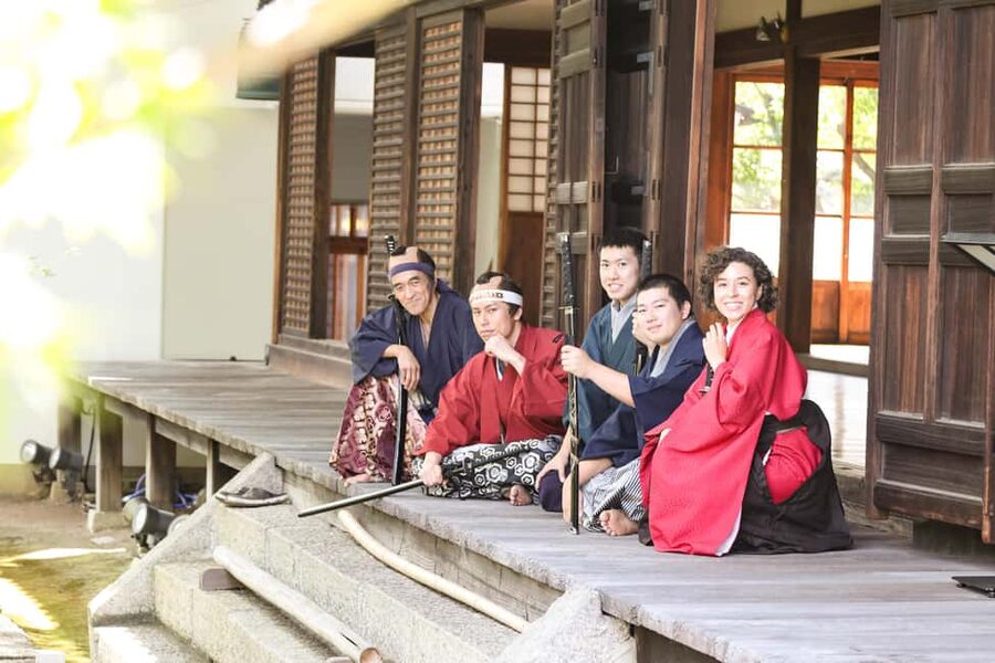 Kyoto: Samurai Sword & Kimono Action Filming Experience - Learning makkogiri and kesagiri with actor-instructors