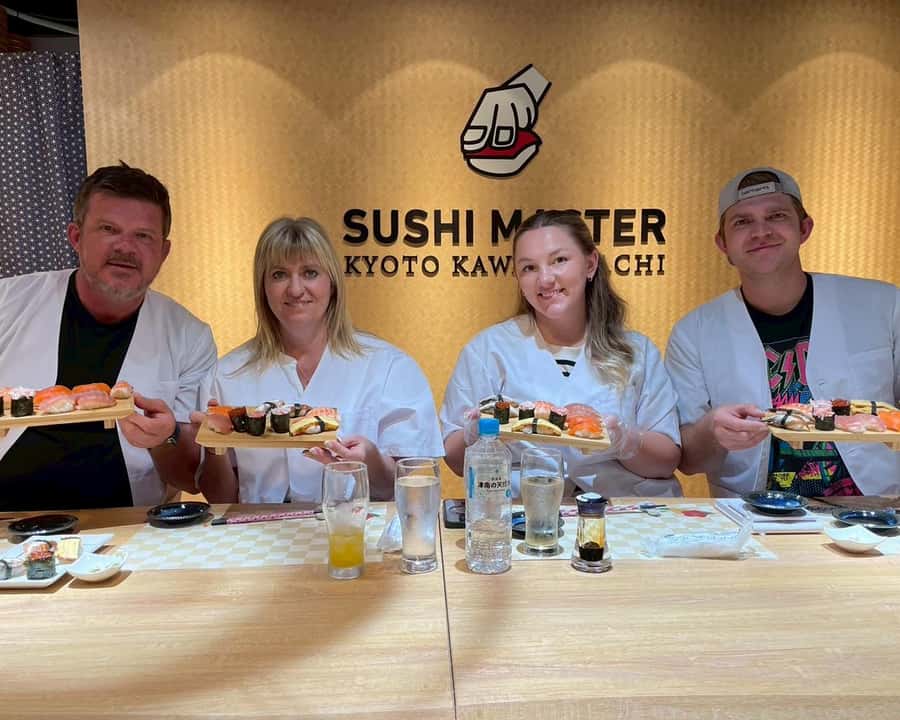 Kyoto: Sushi Making Experience in Kawaramachi - Eating the sushi you just made