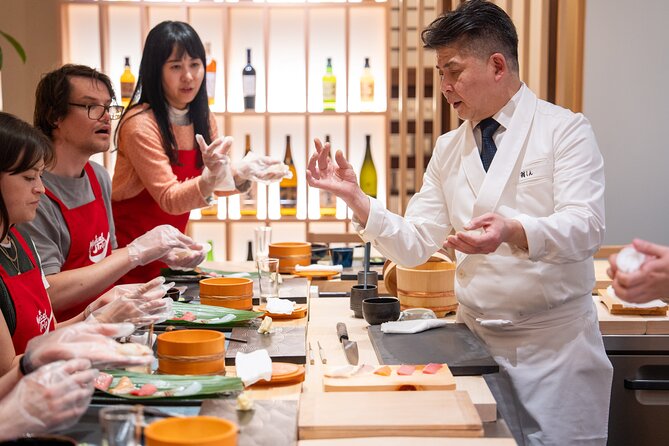 Kyoto Sushi Making Experience with a Professional Sushi Chef - From Japanese sweets to the sushi counter