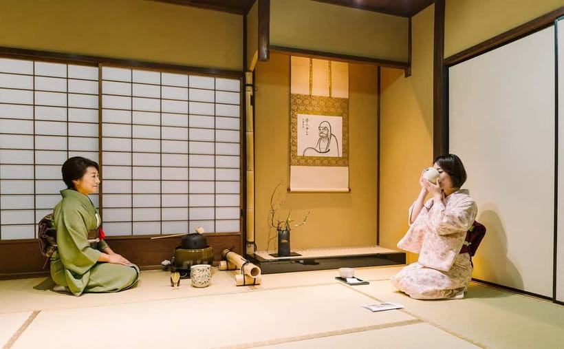 Kyoto: Tea Ceremony in 100-year-old Kyo-Machiya Townhouse - The kimono plan creates a longer Kyoto outing