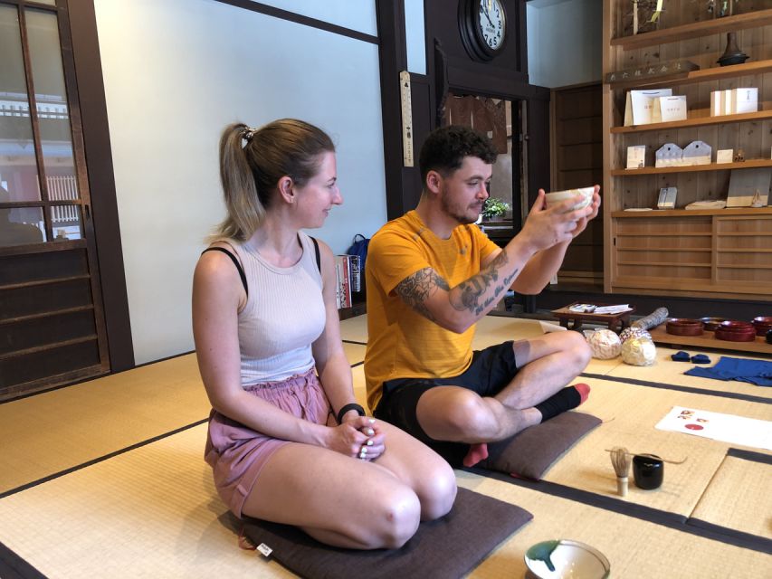 Kyoto: Tea Ceremony Meditation - Make Matcha with Tea Master - Browsing handcrafted souvenirs afterward