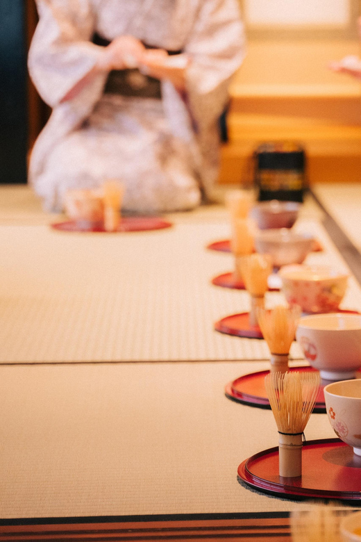 Kyoto: Tea Ceremony with Kimono and Photoshoot - Preparing Matcha and Eating Japanese Sweets