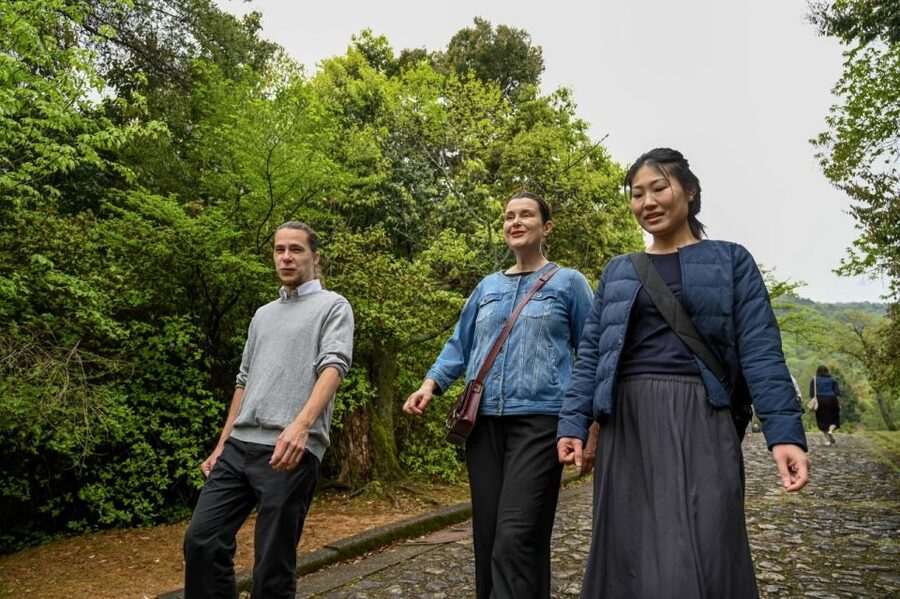 Kyoto to Arashiyama Day Trip - Private & Personalized - Crossing the river to Monkey Park Iwatayama
